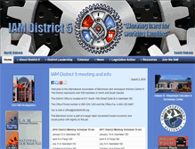 Tablet Screenshot of iamdistrict5.org